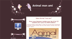 Desktop Screenshot of animalmonami.be